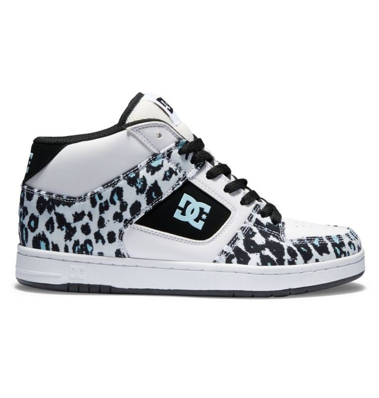 Women DC Shoes Sneakers | Women'S Manteca 4 Mid Mid-Top Shoes Cheetah Print